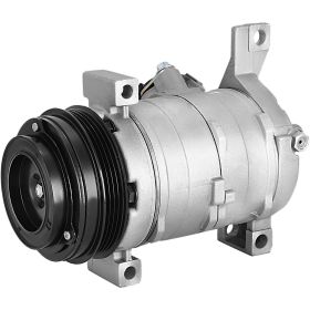 VEVOR AC Compressor 78363 Front Air Conditioning Compressor A/C Compressor for 2000-2014 Cadillac Chevy GMC Hummer 4.8L 5.3L 5.7L 6.0L 6.2L 8.1 (For 2