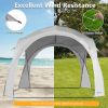 11  x 11 Feet Patio Sun Shade Shelter Canopy Tent Portable UPF 50+ Outdoor Beach