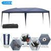 3 x 6m Home Use Outdoor Camping Waterproof Folding Tent with Carry Bag Blue