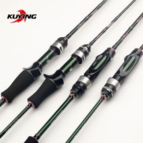 KUYING Teton 1.75m 5'10" 1.8m 6'0" Carbon Spinning Casting Stream Fast Speed Action Soft Lure Fishing Rod Pole Stick Cane (Length: TTC602LS)