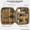 EDC Pouch Tool Pocket Organizer Molle Tool Pouch for Men, Nylon Compact Organizer for Multitools