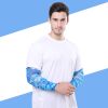 4 Pairs UV Sun Protection Arm Sleeves, Sports Cooling Arm Compression Sleeves